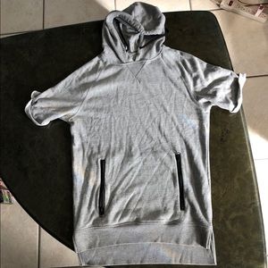 Short Sleeve Hoodie Size S
